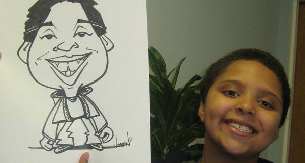 Caricature Pencil Face Artist